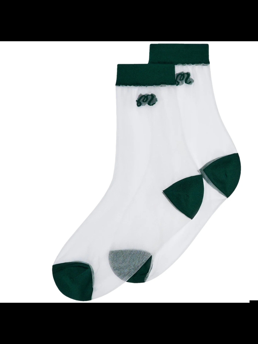 NWT Malbon Womens Arabella Socks Canvas